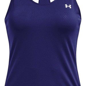 Under Armour Women's purple racetrack tank size Medium EUC!